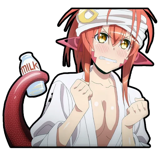 💦 Стикер «Monster Musume -Mīa» для Telegram