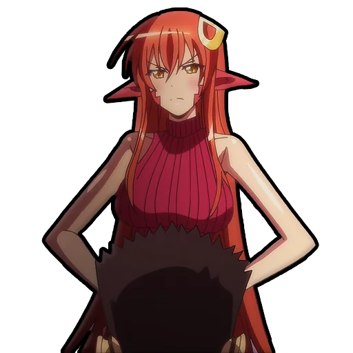☹️ Стикер «Monster Musume -Mīa» для Telegram
