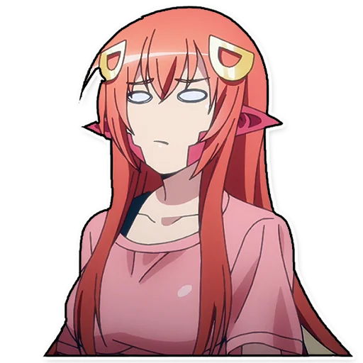 Стикерпак Monster Musume -Mīa для Telegram