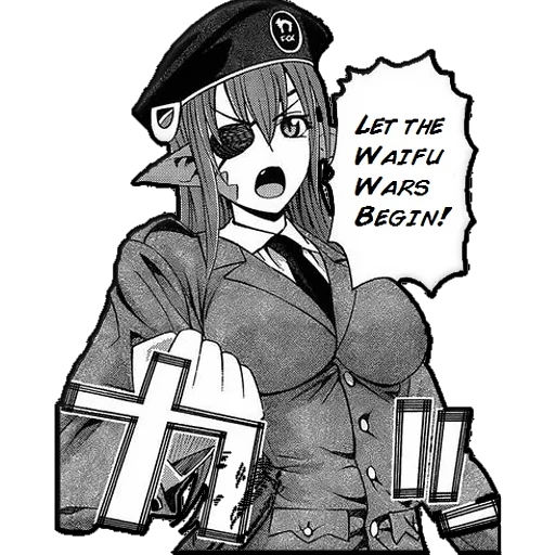 ✊ Стикер «Monster Musume -Mīa» для Telegram
