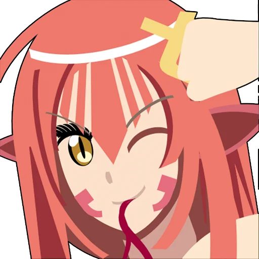 😚 Стикер «Monster Musume -Mīa» для Telegram
