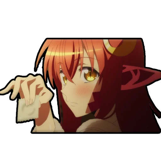 👄 Стикер «Monster Musume -Mīa» для Telegram
