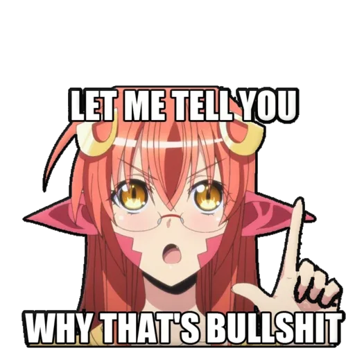 ☝️ Стикер «Monster Musume -Mīa» для Telegram