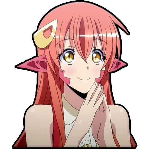 🙂 Стикер «Monster Musume -Mīa» для Telegram