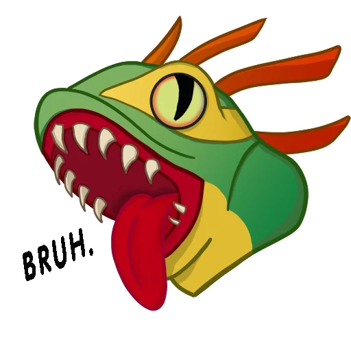 🤮 Стикер «Murloc» для Telegram