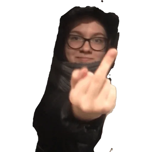 🖕 Стикер «миу» для Telegram