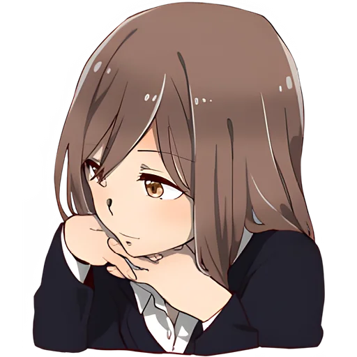 🥹 Стикер «Муза тян» для Telegram