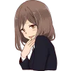 😊 Эмодзи «Муза тян» для Telegram
