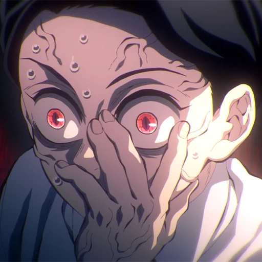 🩸 Стикер «Muzan Мудзан Кибуцудзи» для Telegram