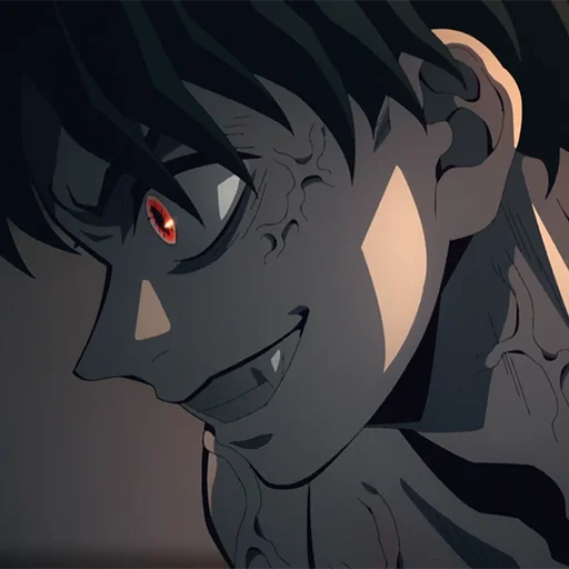 🩸 Стикер «Muzan Мудзан Кибуцудзи» для Telegram