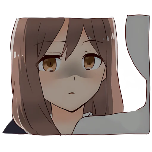 😒 Стикер «Муза-тян» для Telegram