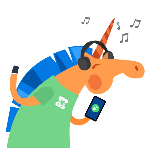 Стикерпак Unicorn для Telegram