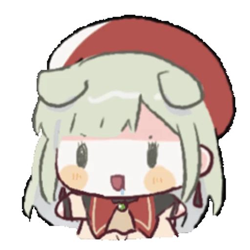 😮 Стикер «Chibi chans» для Telegram
