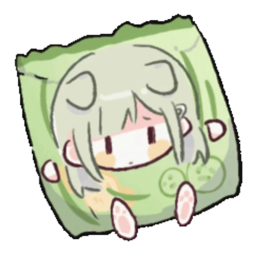 ❤️ Стикер «Chibi chans» для Telegram
