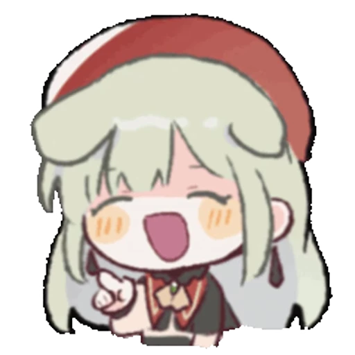 😄 Стикер «Chibi chans» для Telegram