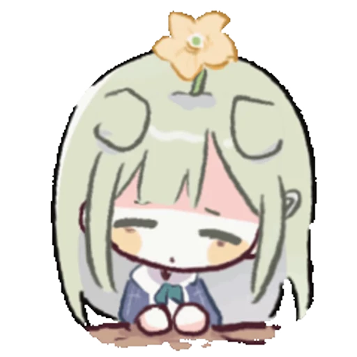 😴 Стикер «Chibi chans» для Telegram