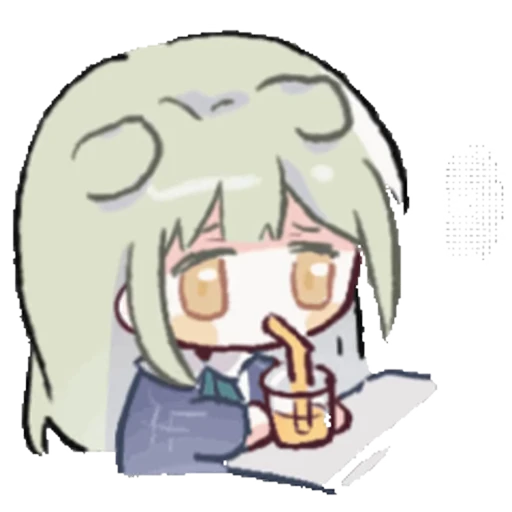 🍺 Стикер «Chibi chans» для Telegram