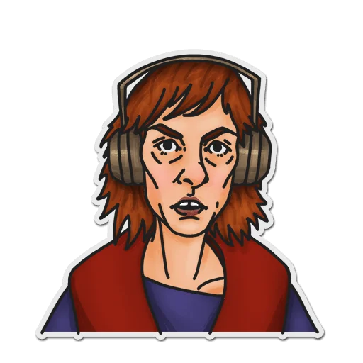 🎧 Стикер «muzyka dyskotekowa» для Telegram