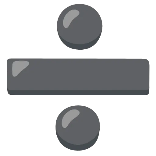 ➗ Эмодзи «mautrix-telegram unicodemoji (17/19)» для Telegram