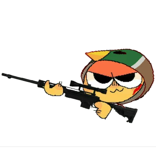 🔫 Стикер «Увау» для Telegram