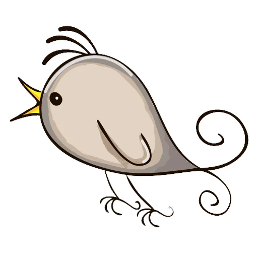 🐦 Стикер «My little friends» для Telegram