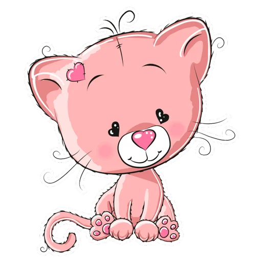 🐱 Стикер «My little friends» для Telegram