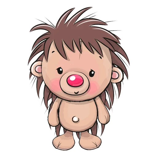 🦔 Стикер «My little friends» для Telegram