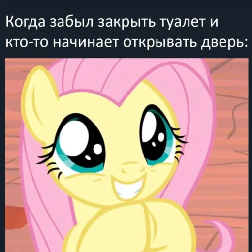 🚽 Стикер «My little Mem» для Telegram