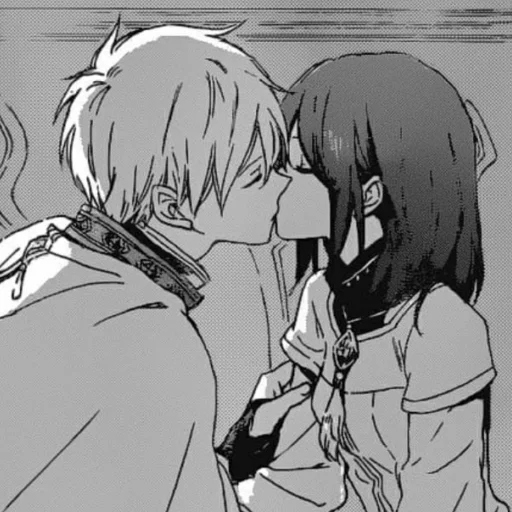 ❤️ Стикер «love manga» для Telegram