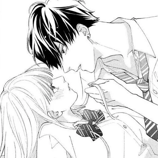 ❤️ Стикер «love manga» для Telegram