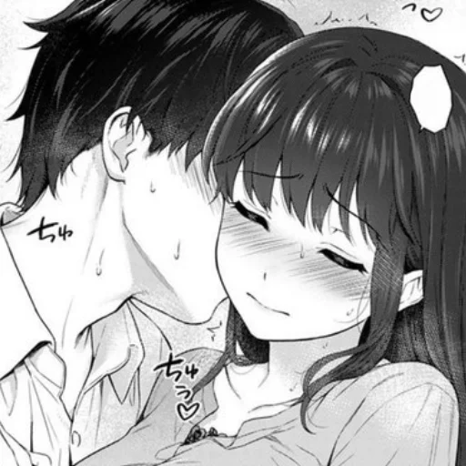 ❤️ Стикер «love manga» для Telegram