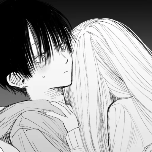 ❤️ Стикер «love manga» для Telegram