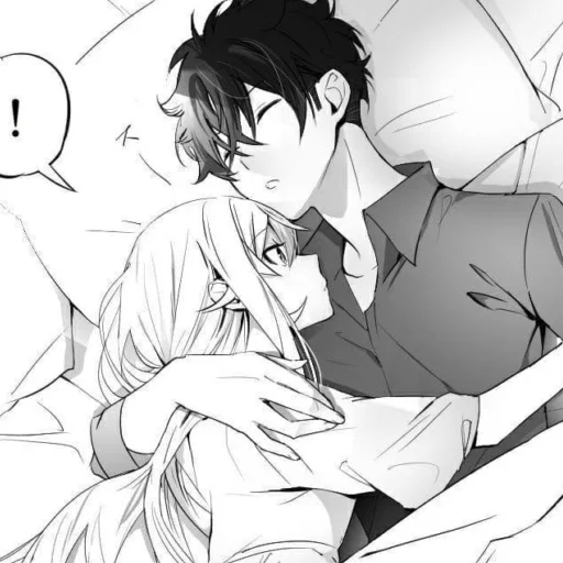 ❤️ Стикер «love manga» для Telegram