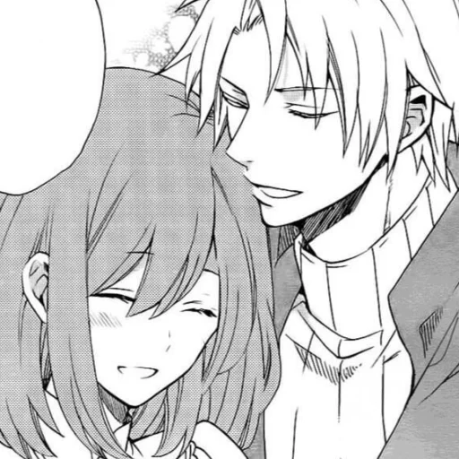 ❤️ Стикер «love manga» для Telegram