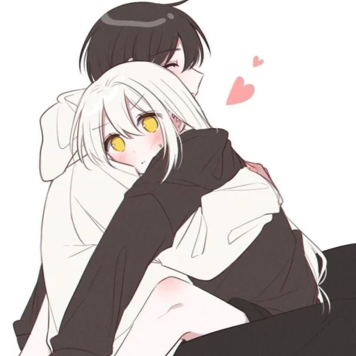 ❤️ Стикер «love manga» для Telegram