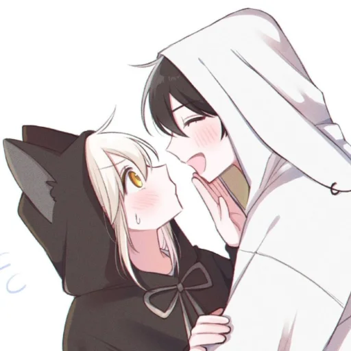 ❤️ Стикер «love manga» для Telegram