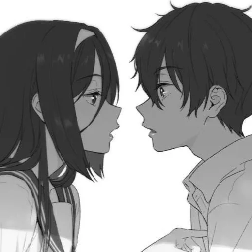 ❤️ Стикер «love manga» для Telegram