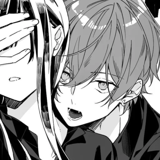 ❤️ Стикер «love manga» для Telegram