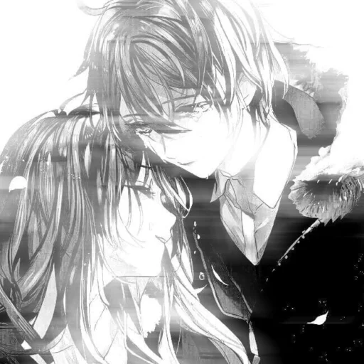 ❤️ Стикер «love manga» для Telegram