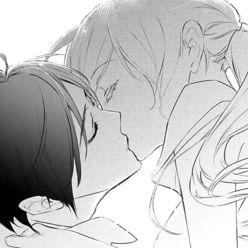 ❤️ Стикер «love manga» для Telegram