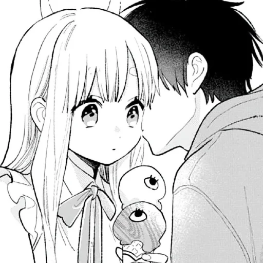 ❤️ Стикер «love manga» для Telegram