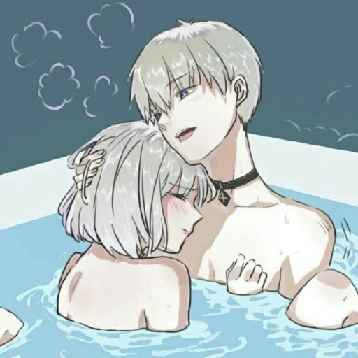 ❤️ Стикер «love manga» для Telegram