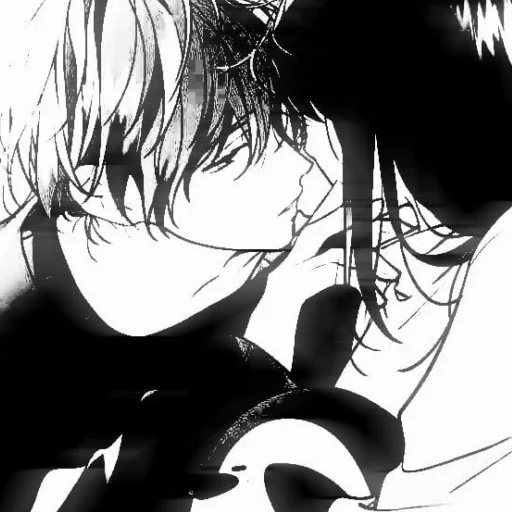 ❤️ Стикер «love manga» для Telegram
