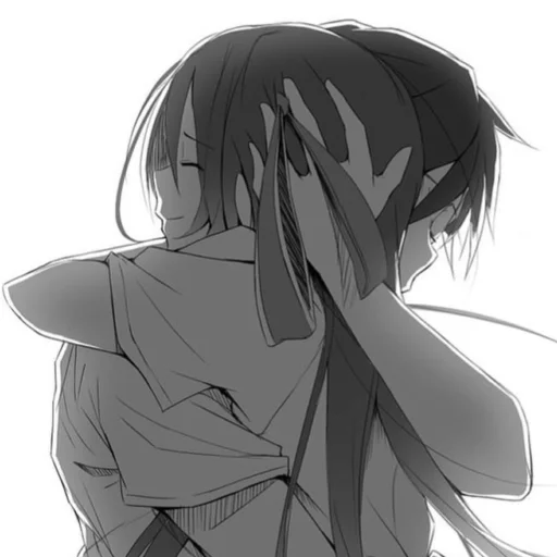 ❤️ Стикер «love manga» для Telegram