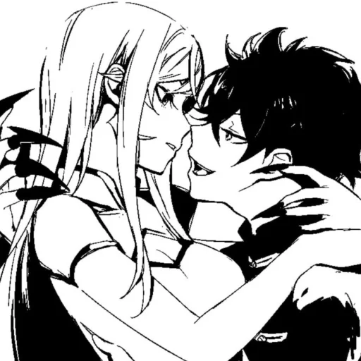 Стикерпак love manga для Telegram