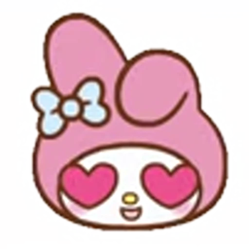 😍 Эмодзи «My Melody» для Telegram