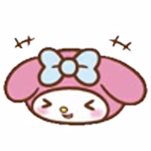 ☺️ Эмодзи «My Melody» для Telegram