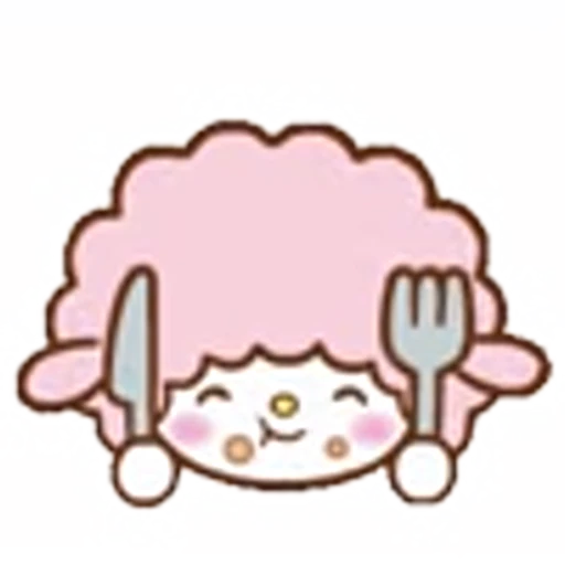 🍽 Эмодзи «My Melody» для Telegram