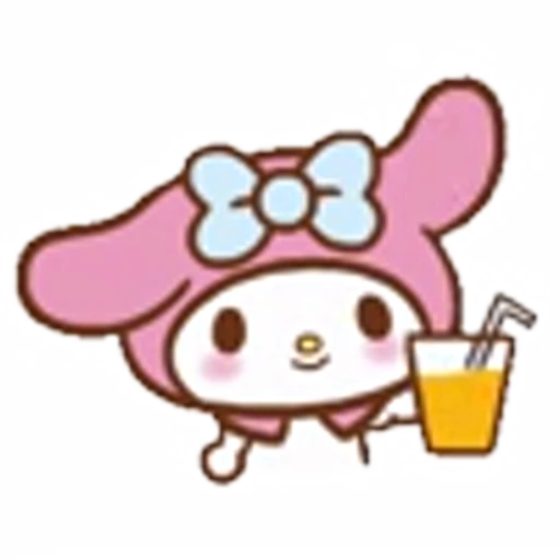 🧃 Эмодзи «My Melody» для Telegram