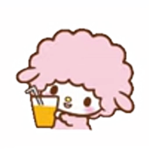🧃 Эмодзи «My Melody» для Telegram